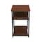 Household Essentials Jamestown 2-Shelf End Table